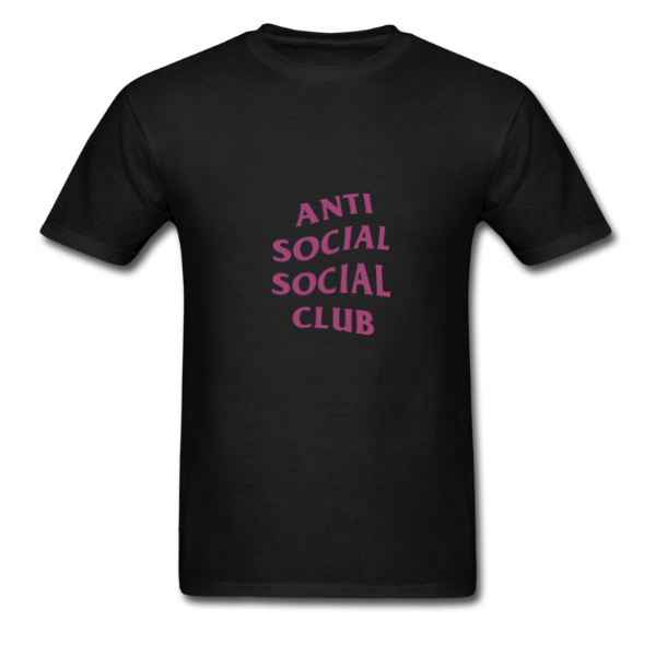 The anti social club tee (purple)