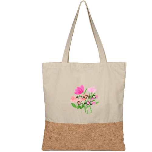 Amazing Grace Harvest Shopper Canvas Bag