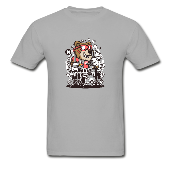 Unisex Bear Drummer T-Shirt