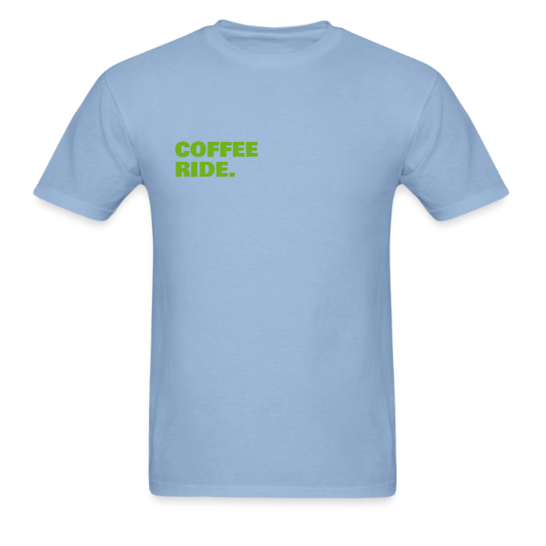 Coffee Ride. unisex Tee. marathon, running, athlete