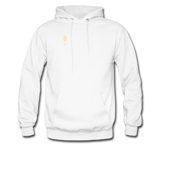 Hoodie yellow  finger print small