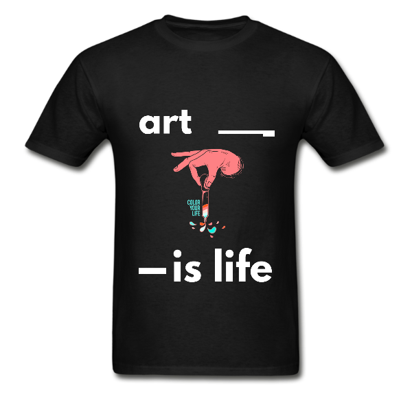 Art Is Life by Three Lovers Apparel