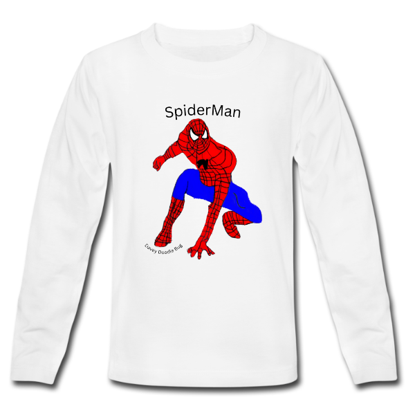 Spider Man Kids Long Sleeve