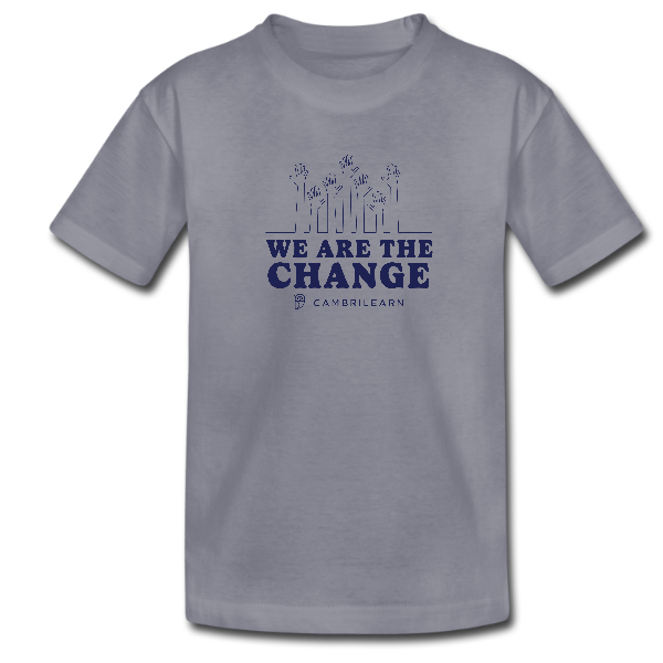 We are the Change Kids T-Shirts – Grey