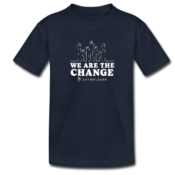 We are the Change Kids T-Shirts – Navy