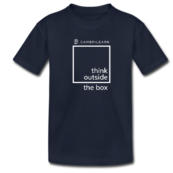 Think Outside the Box Kids T-Shirts – Navy