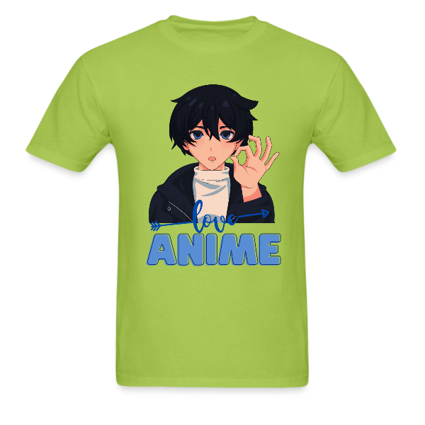 Love Anime Blue Men’s Tshirt