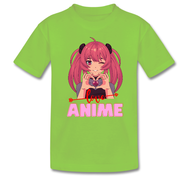 Love Anime Pink Kid’s Tshirt