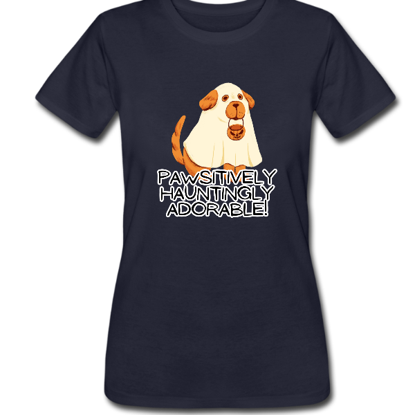Pawsitively Hauntingly Adorable Women’s Tshirt