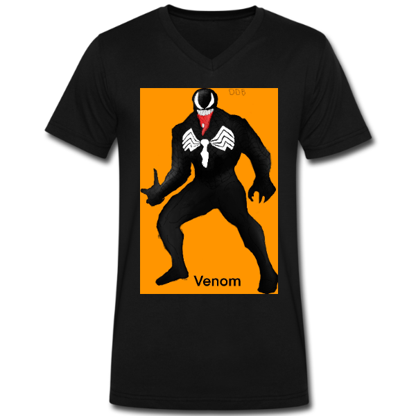 Venom artwork Men’s V Neck