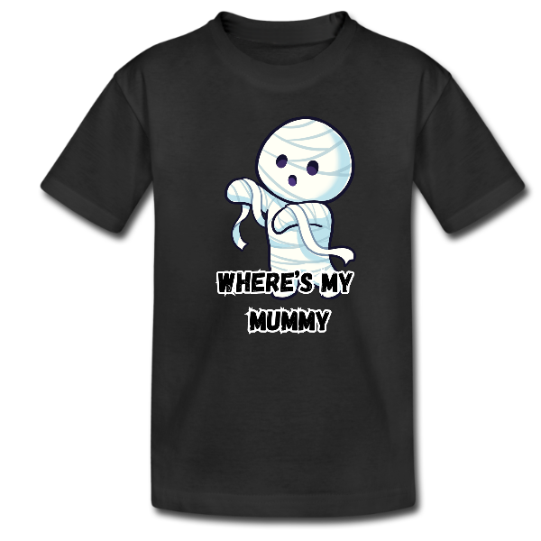 Where’s My Mummy Kid’s Tshirt