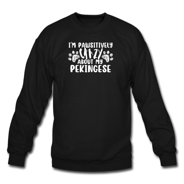 Crazy about my peke – Sweater_White Text