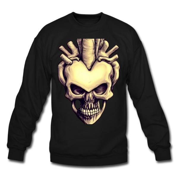 Sweater Heart Scull