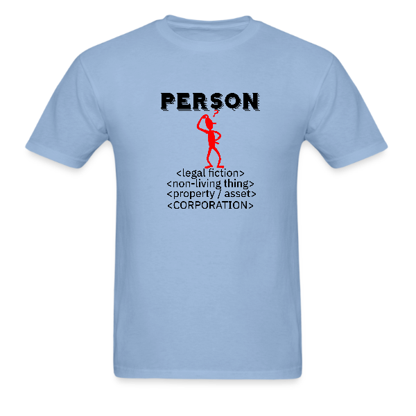 Unisex Colour ‘PERSON’ T-shirt