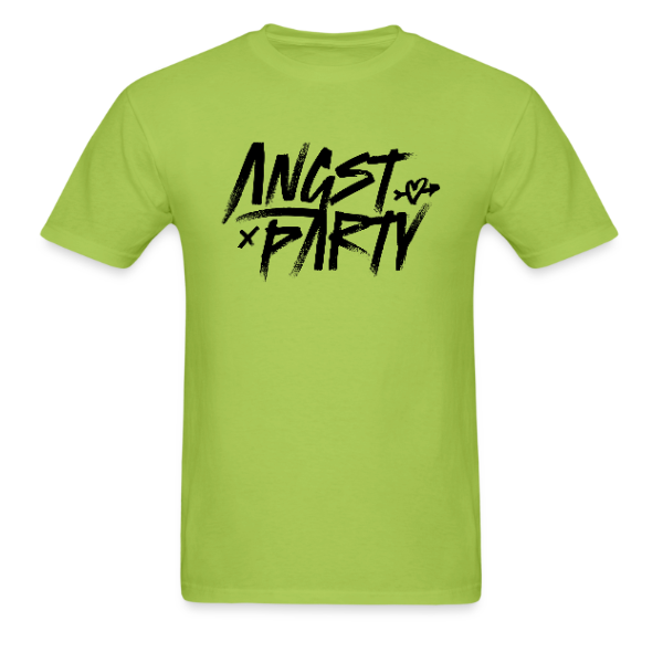 Angst Party Unisex Tee – Black Logo