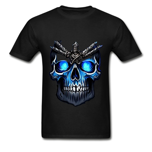 Hard as nails Blue & Grey Scull