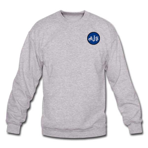 AJS Circular Logo Grey Sweater