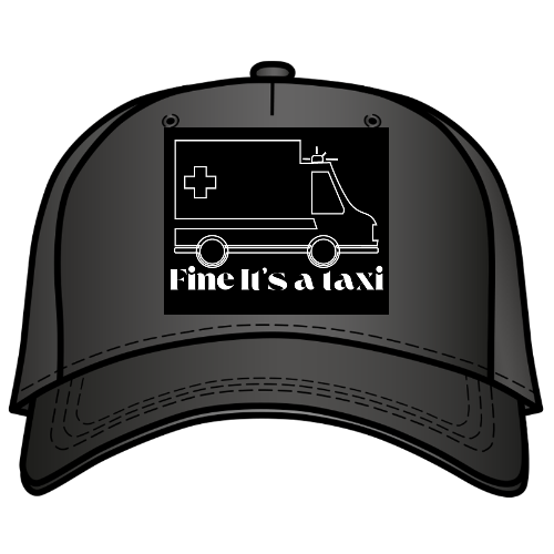 Fine it’s a taxi 5 panel cap