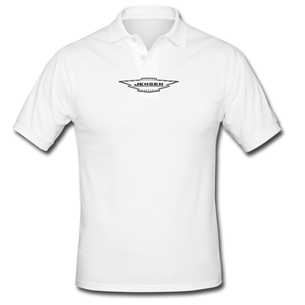 Jensen White Golf Shirt