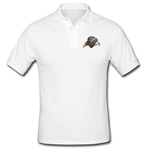 Maxwell White Golf Shirt