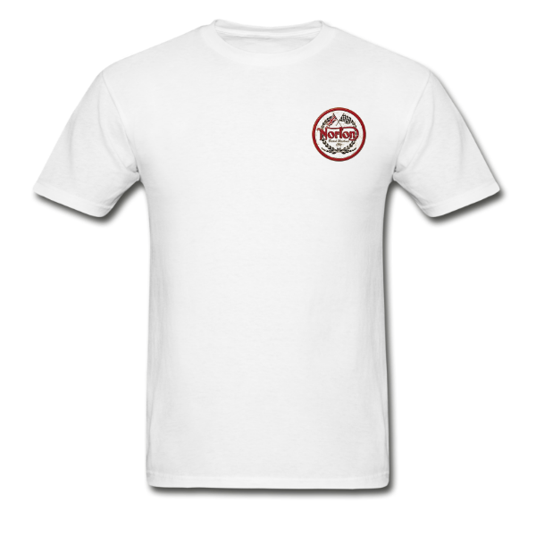 Norton White Tee Shirt Old Logo