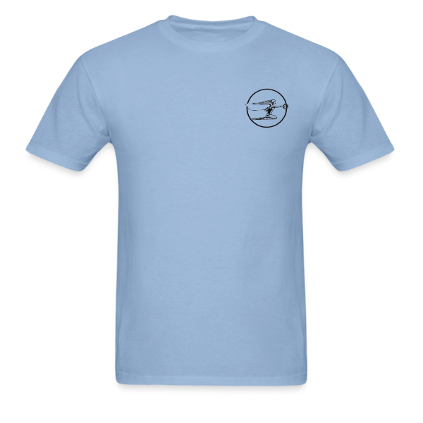 Packard Light Blue Tee Shirt Emblem