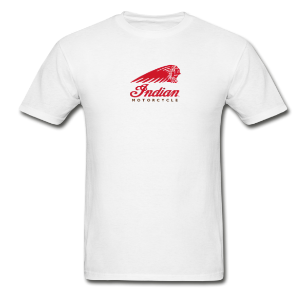 Indian Red Logo Motorcycle Tee Shirt