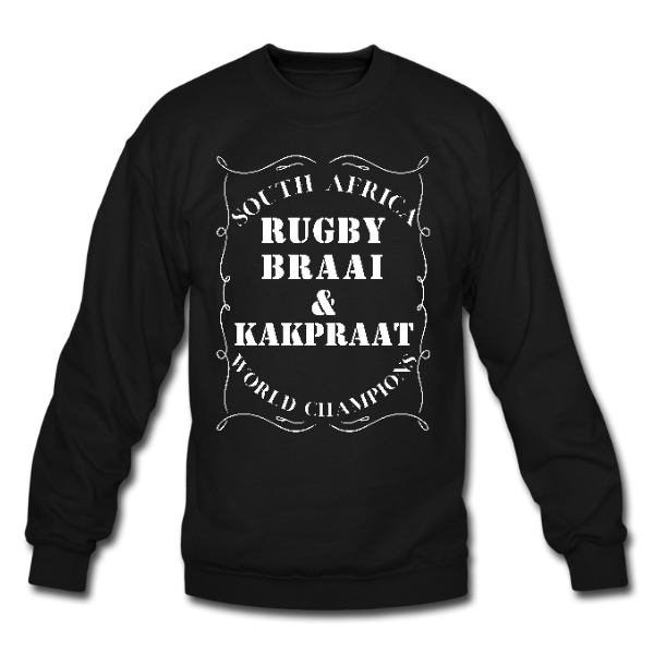 Sweater Rugby, Braai and Kakpraat